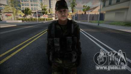 Army HD with facial animation für GTA San Andreas
