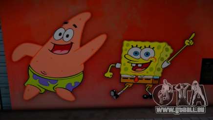 Spongebob Wall 4 pour GTA San Andreas