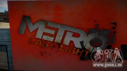 Metro 2033 Last Night Mural 3 pour GTA San Andreas