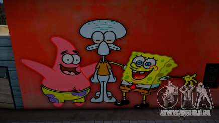 Spongebob Wall 2 pour GTA San Andreas