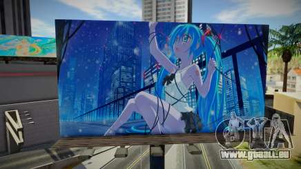 Hatsune Miku Billboards pour GTA San Andreas