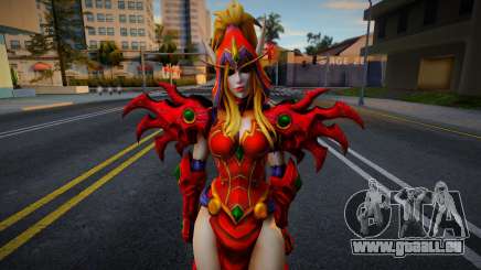 Valeera Sanguinar Hots pour GTA San Andreas