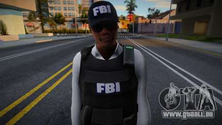 Bmymoun FBI HD with facial animation für GTA San Andreas