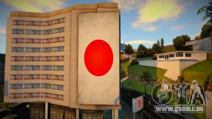 Japan Flag Billboard pour GTA San Andreas