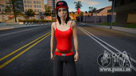 Katie Zhan HD with facial animation pour GTA San Andreas