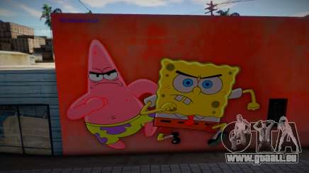 Spongebob Wall 6 pour GTA San Andreas