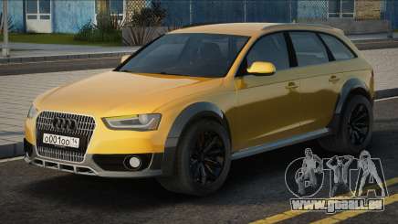 Audi A4 Allroad Quattro Yellow pour GTA San Andreas