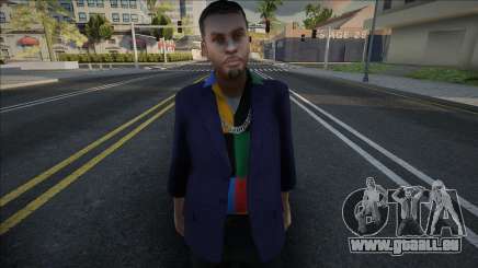 Andre HD with facial animation pour GTA San Andreas