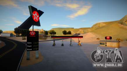 Gasolinera Texaco pour GTA San Andreas