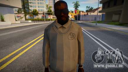 Homme afro-américain en costume pour GTA San Andreas