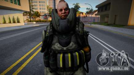 Soldado Rhino con camuflaje de Dirty Bomb pour GTA San Andreas