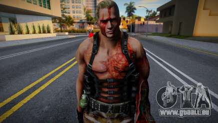 Jack Krauser HD version Retuxtured v7 pour GTA San Andreas