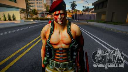 Jack Krauser HD version Retuxtured v2 pour GTA San Andreas