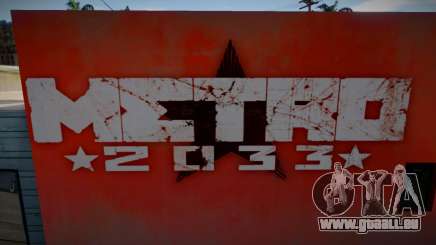 Metro 2033 Last Night Mural 5 pour GTA San Andreas