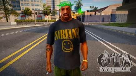 Camiseta Con Logo De Nirvana pour GTA San Andreas