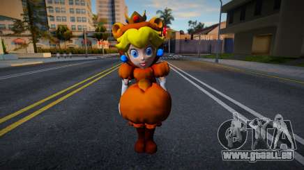 Peach Tanooki Cafe Suit o con traje mapache tanu pour GTA San Andreas