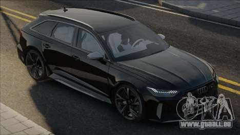 Audi RS6 C8 Black pour GTA San Andreas
