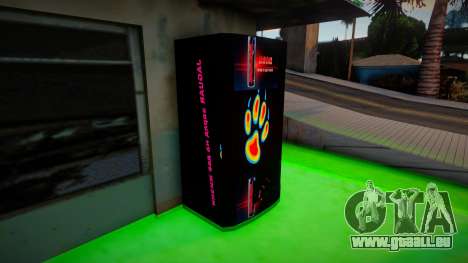 Soda machine JAGUAR pour GTA San Andreas