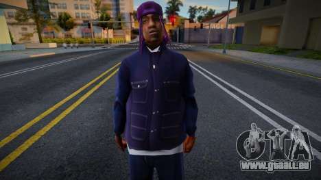 HQ Ballas Man v3 für GTA San Andreas