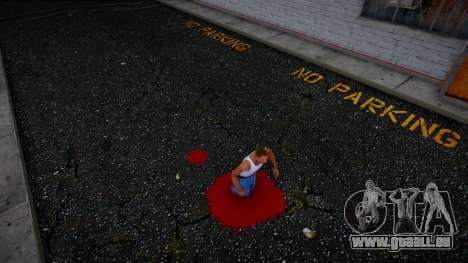 Perte de sang due à une blessure pour GTA San Andreas