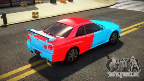 Nissan Skyline R34 ST-L S3 pour GTA 4