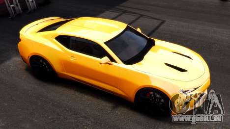 Chevrolet Camaro Yellow pour GTA 4