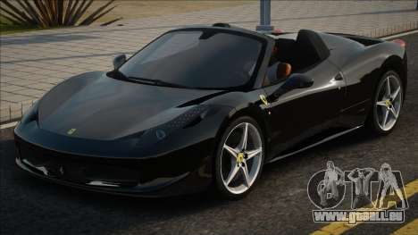 2013 Ferrari 458 Spider pour GTA San Andreas