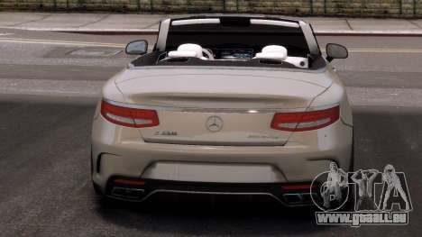 Mercedes-Benz S63 AMG Cabrio für GTA 4