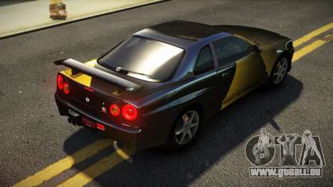 Nissan Skyline R34 ST-L S12 für GTA 4