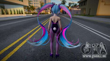 Hatsune Miku Rabbit Hole Long Hair v2 pour GTA San Andreas