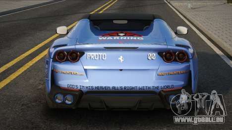 Ferrari 812GTS (Evangelion ver.) für GTA San Andreas