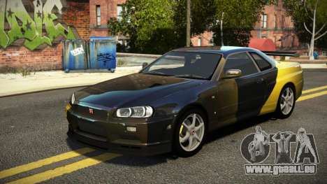 Nissan Skyline R34 ST-L S12 für GTA 4