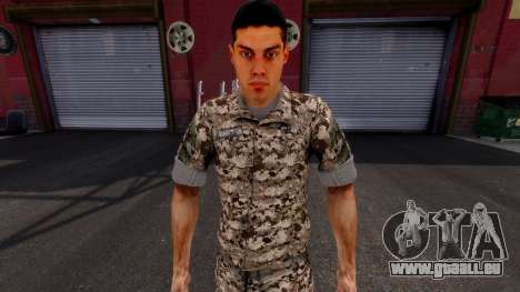 Montes Battlefield 3 (Ped) pour GTA 4