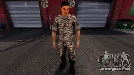 Montes Battlefield 3 (Ped) pour GTA 4