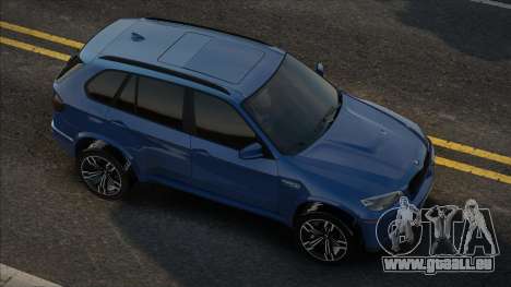 BMW X5M Blau für GTA San Andreas