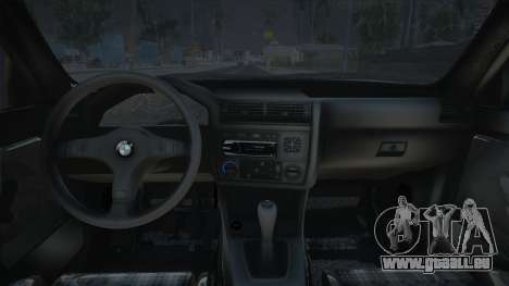 BMW 320i Noir Stock pour GTA San Andreas