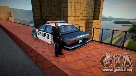 Policier de la circulation sur le pont de Gant pour GTA San Andreas