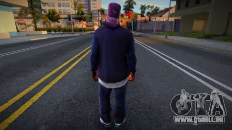 HQ Ballas Man v3 für GTA San Andreas