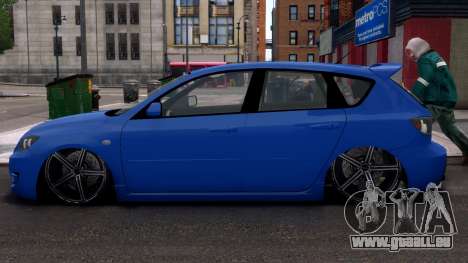 Mazda 3 [Blue] für GTA 4