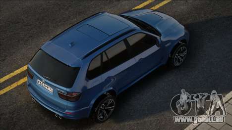 BMW X5M Bleu pour GTA San Andreas