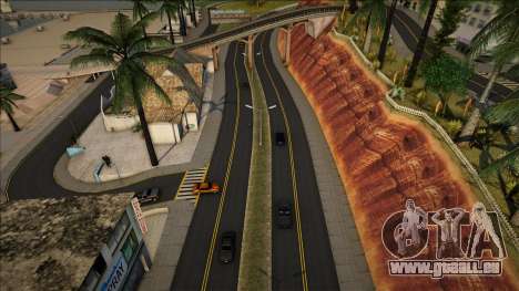 Road Texture HD Los Santos pour GTA San Andreas