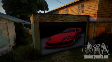 Dessin sur le garage pour GTA San Andreas
