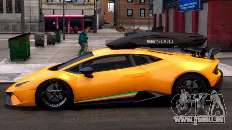 Lamborghini Huracan Performante Yellow pour GTA 4