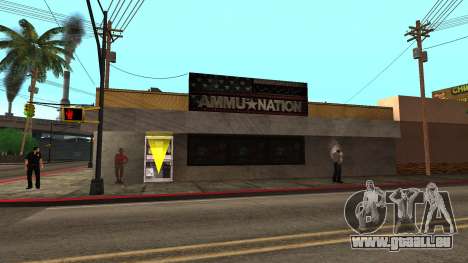 Waffenladen im Stil von GTA 5 für GTA San Andreas