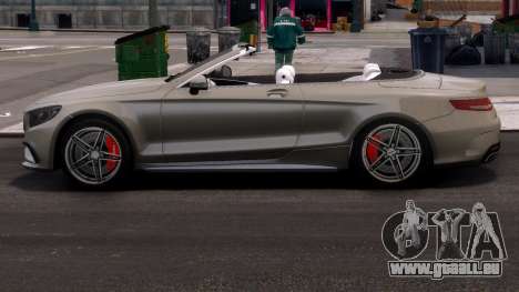 Mercedes-Benz S63 AMG Cabrio pour GTA 4