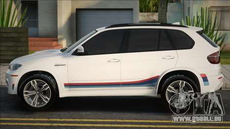 BMW X5 Weiß Stock für GTA San Andreas