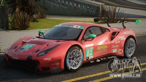 2018 Ferrari 488 GT3 für GTA San Andreas
