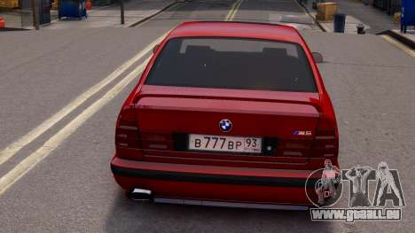 BMW M5 Rot Stock für GTA 4