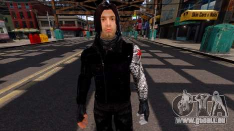 Bucky (Winter Soldier) Civil War pour GTA 4