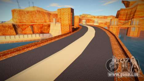 Nouvelle texture de barrage v2 pour GTA San Andreas